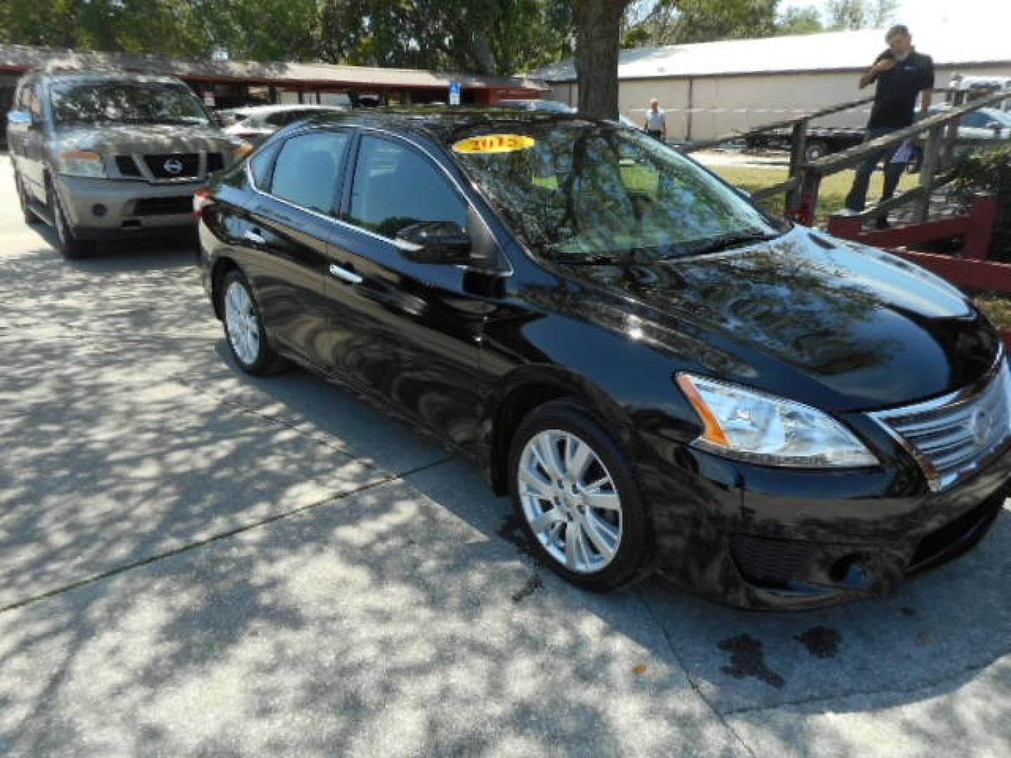 2015 BLK NISSAN SENTRA SR; S; SL; SV (3N1AB7AP8FY) , located at 1200 Cassat Avenue, Jacksonville, FL, 32205, (904) 695-1885, 30.302404, -81.731033 - Photo#2